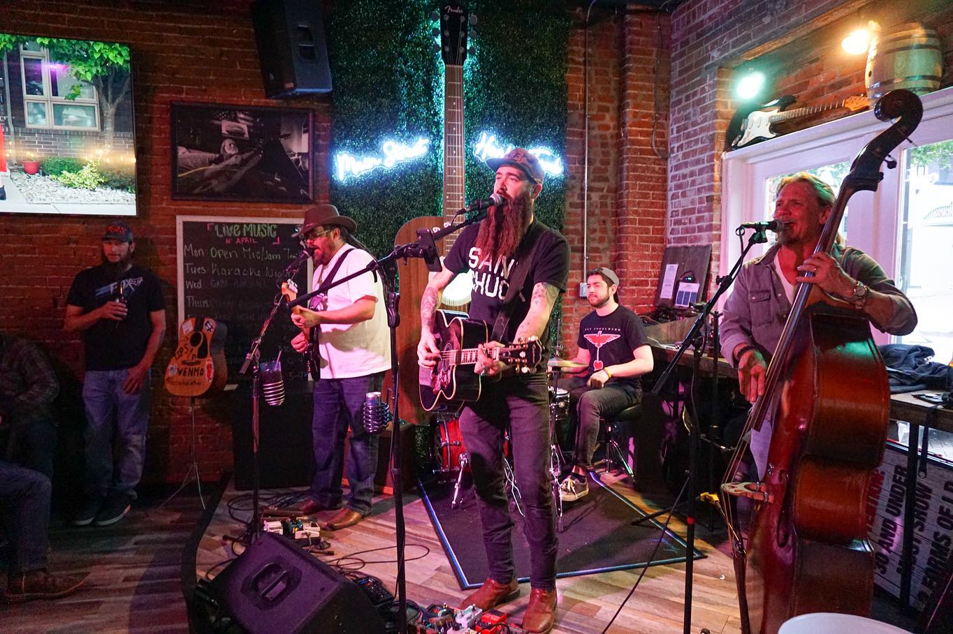 Band performing at Main Street HonkyTonk